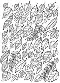 Autumn Leaves Coloring Pages 43