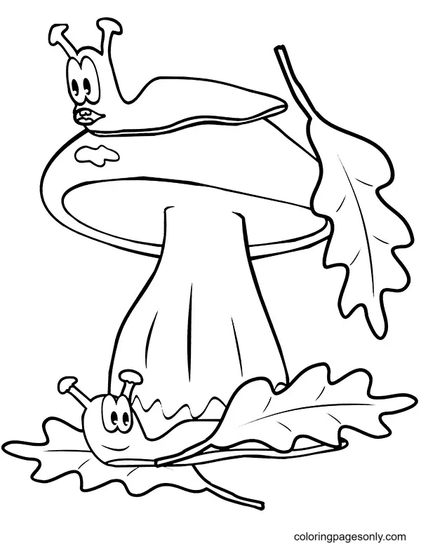 Autumn Leaves Coloring Pages 58