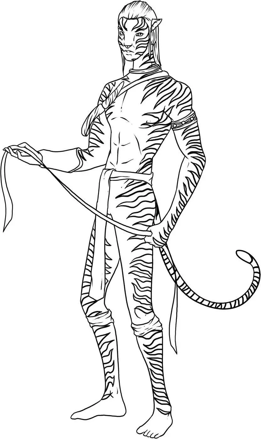 Avatar 2 The Way of Water Coloring Pages 12