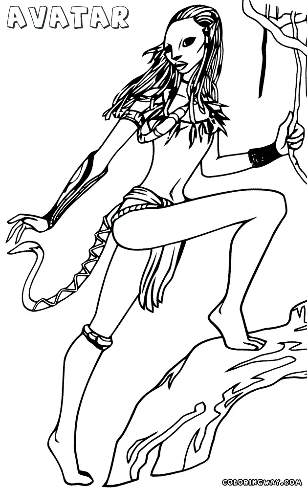 Avatar 2 The Way of Water Coloring Pages 32