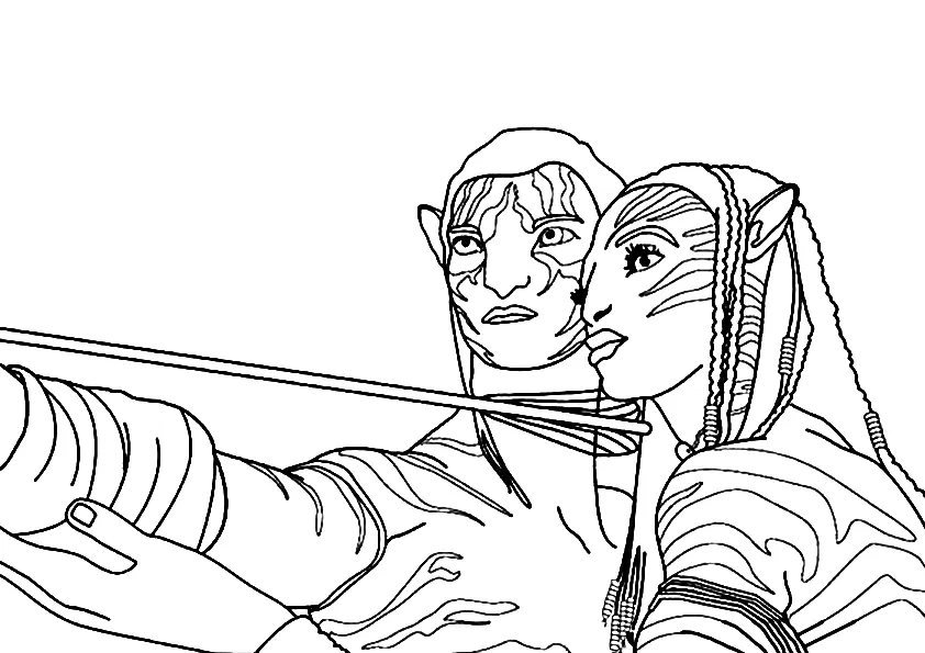 Avatar 2 The Way of Water Coloring Pages 35