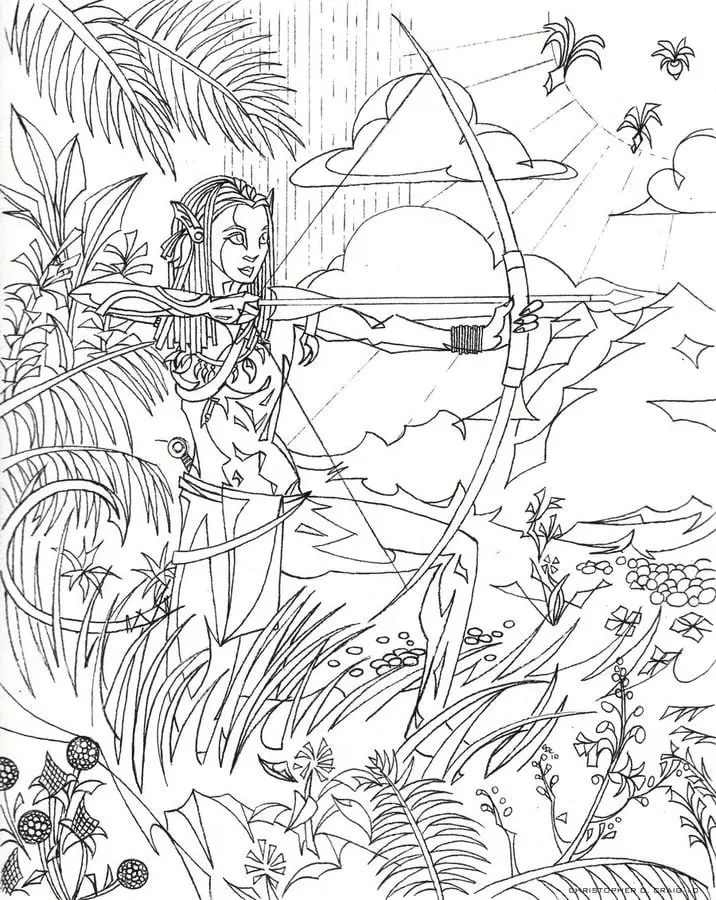 Avatar 2 The Way of Water Coloring Pages 4