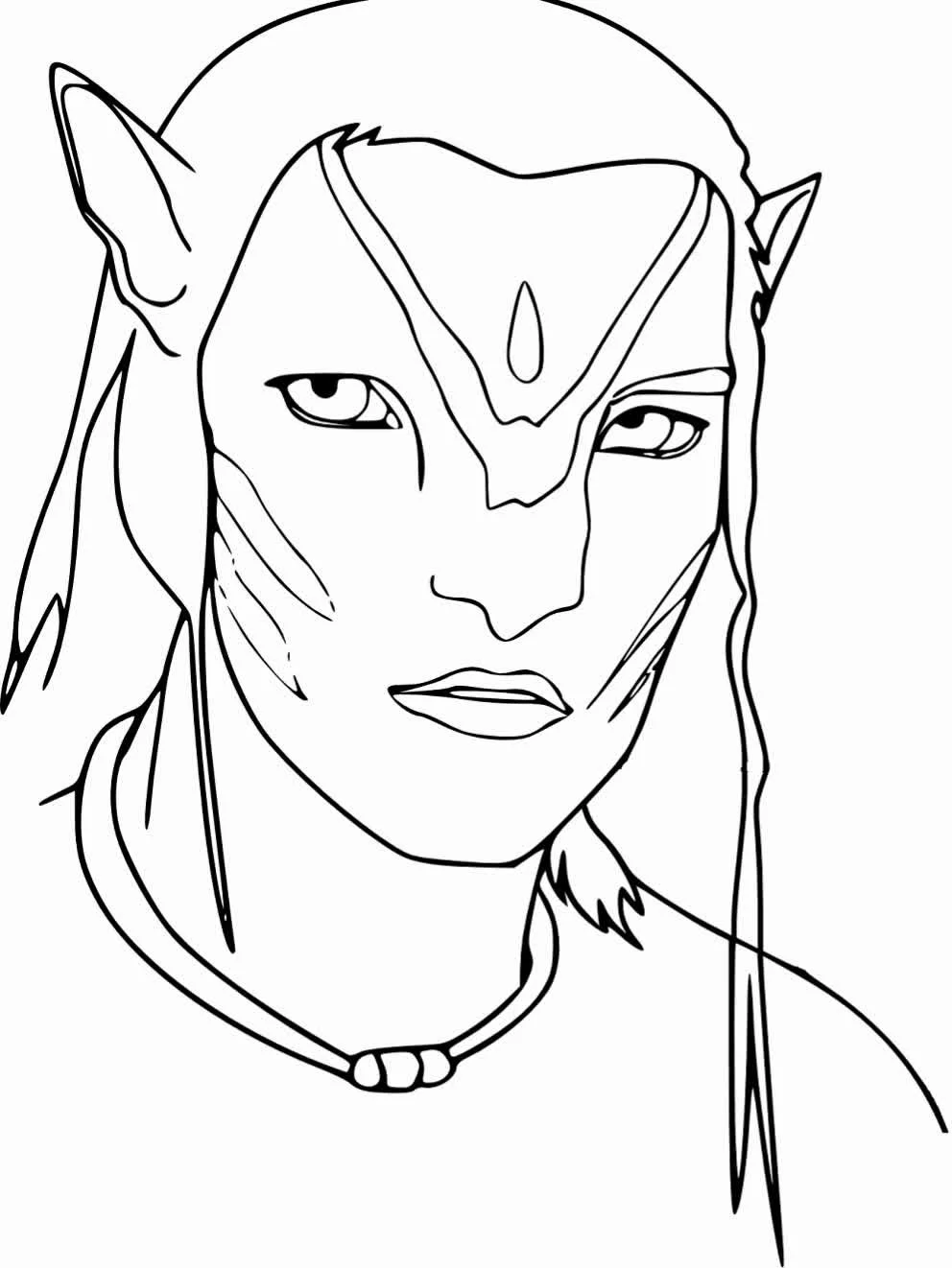 Avatar Coloring Pages 13