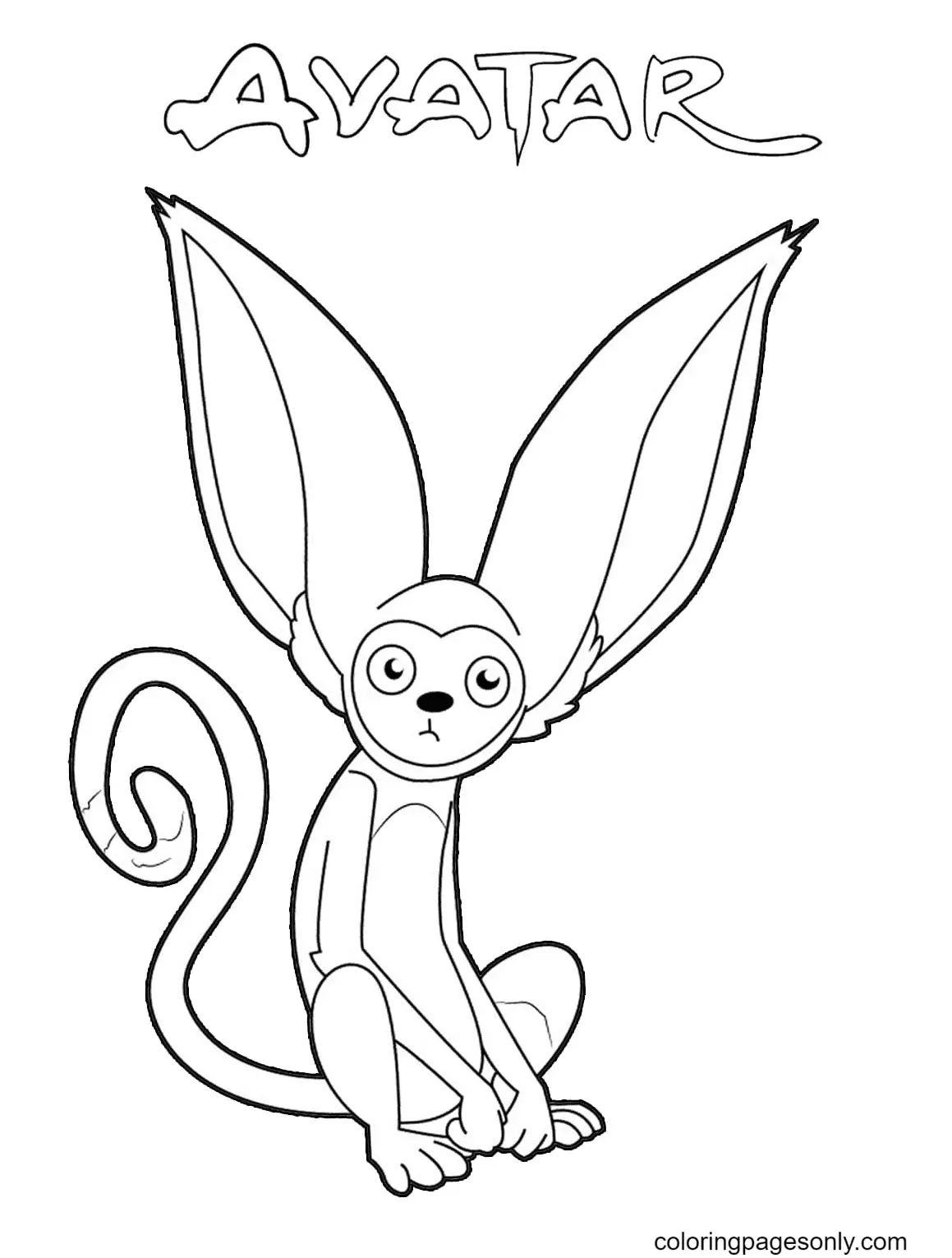 Avatar Coloring Pages 21