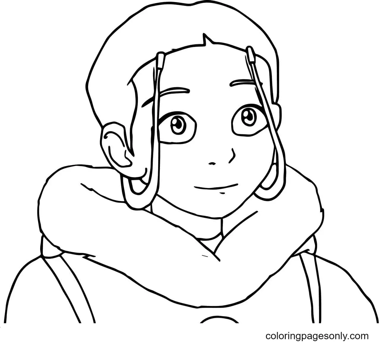 Desenhos de Avatar A Lenda de Aang Para Colorir 24