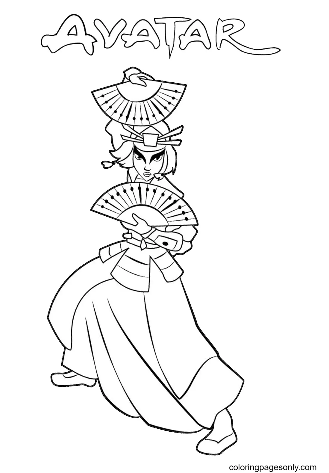 Avatar Coloring Pages 44