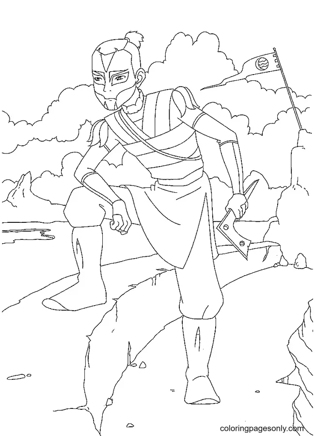 Avatar Para Colorear 72