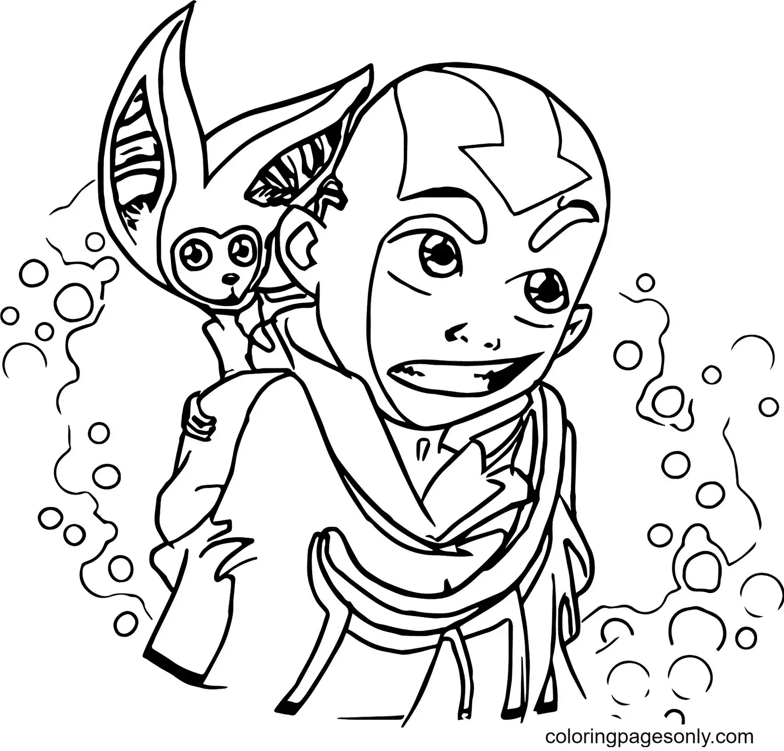 Avatar Para Colorear 84