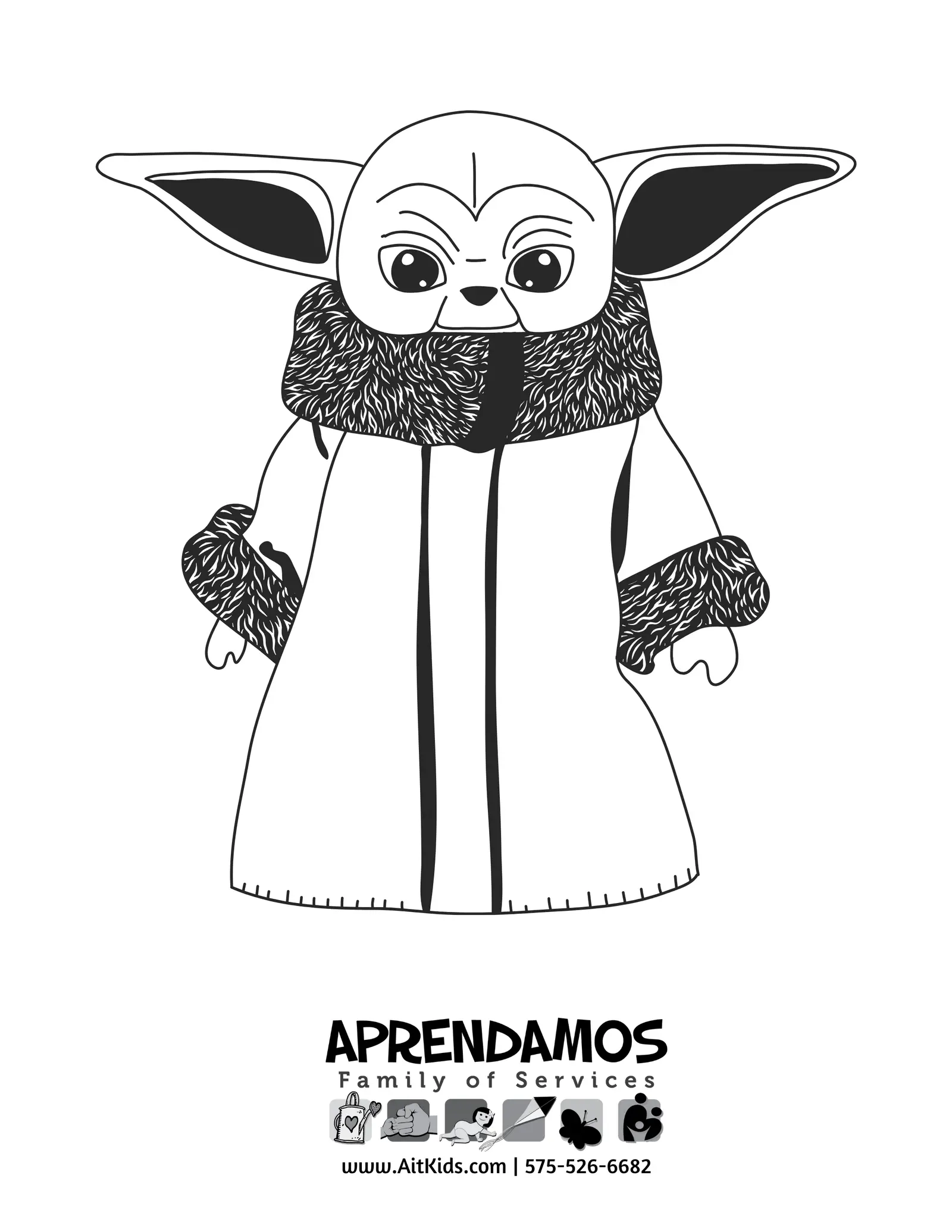 Baby Yoda Coloring Pages 36