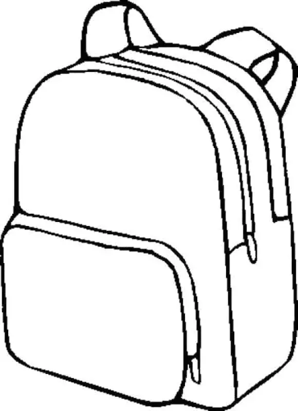 Mochila Para Colorear 10