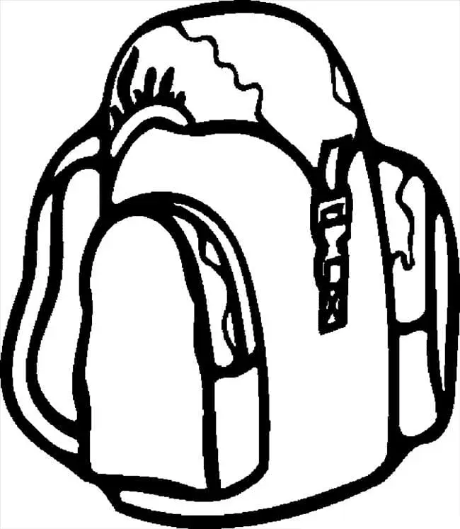 Mochila Para Colorear 31