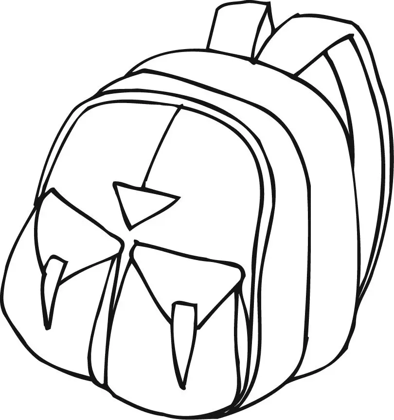 Mochila Para Colorear 38