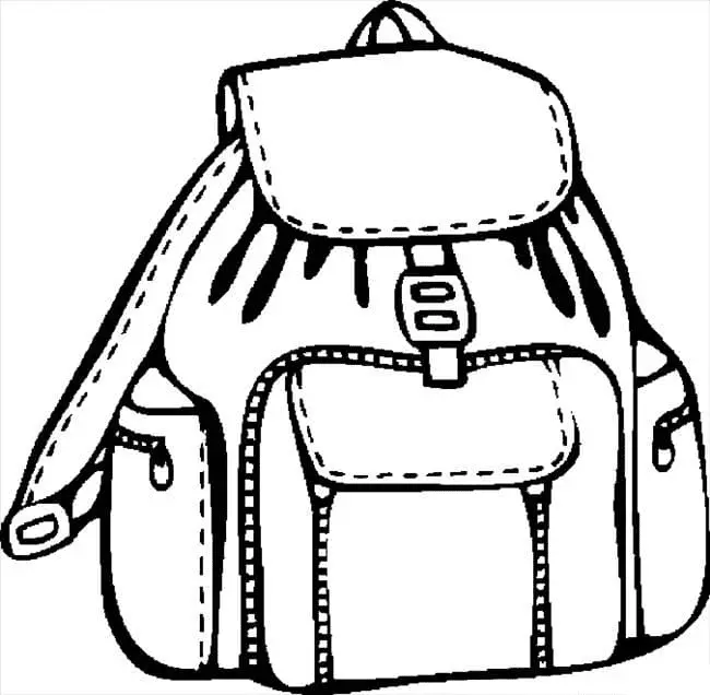 Mochila Para Colorear 39