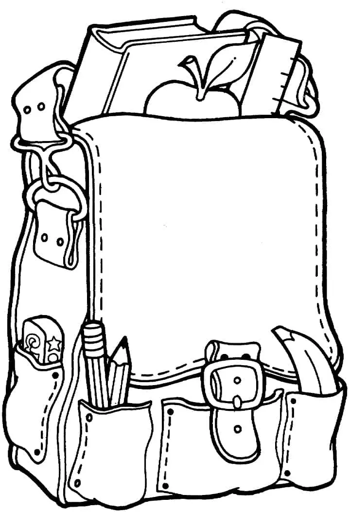 Mochila Para Colorear 47