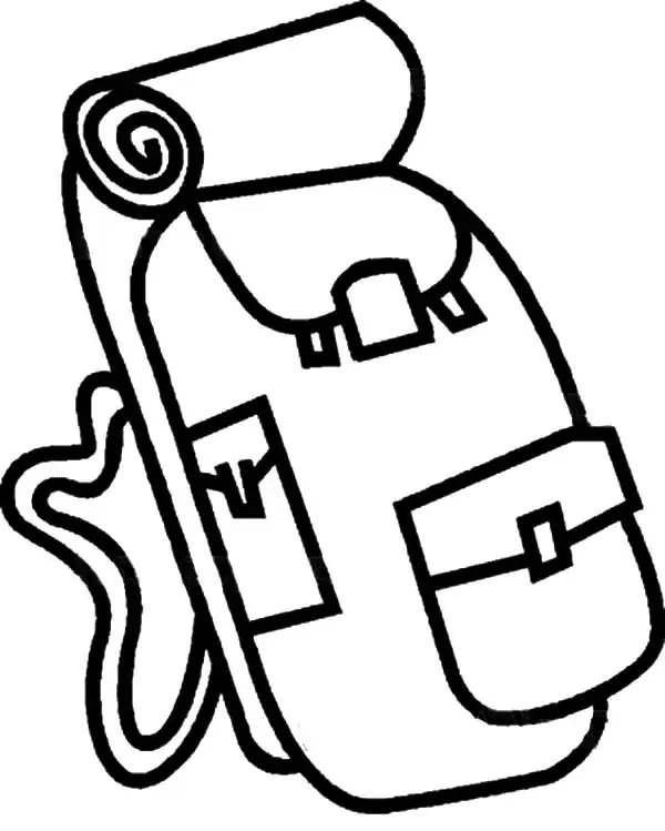 Mochila Para Colorear 48