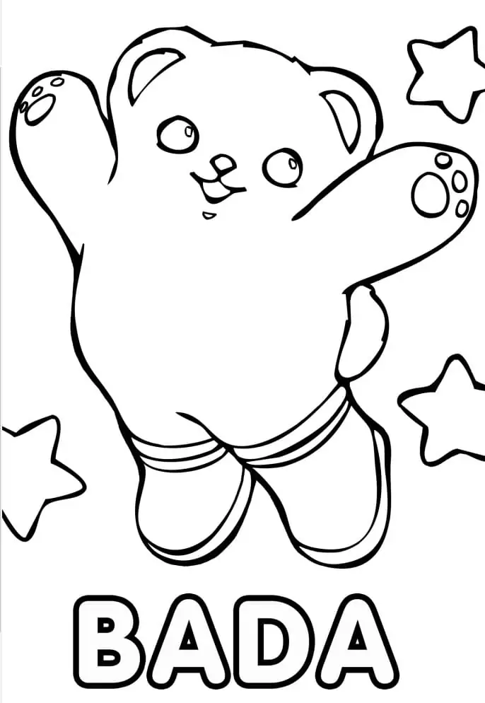 Badanamu Coloring Pages 16