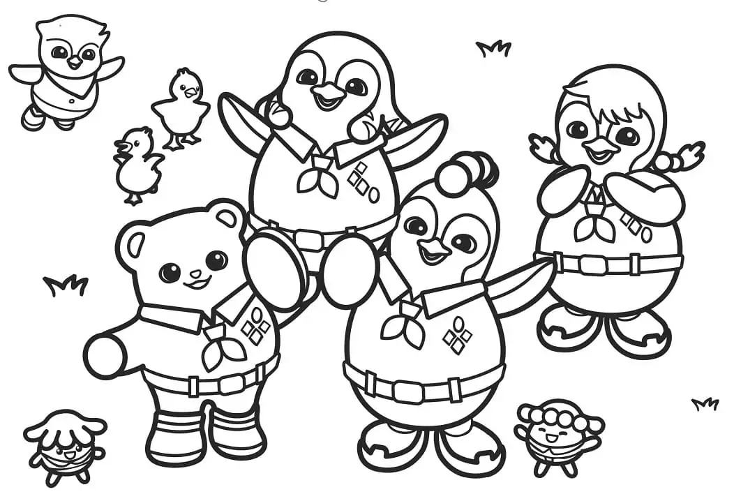 Badanamu Coloring Pages 18