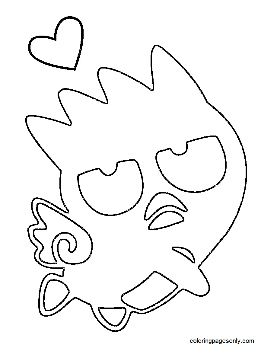 Badtz Maru Coloring Pages 13