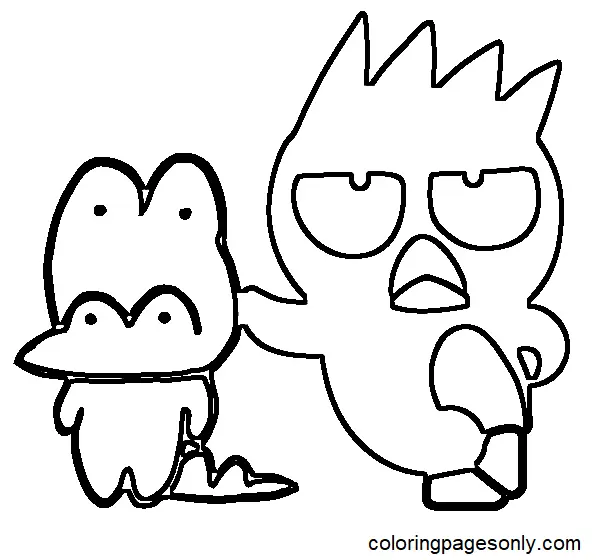 Badtz Maru Coloring Pages 19