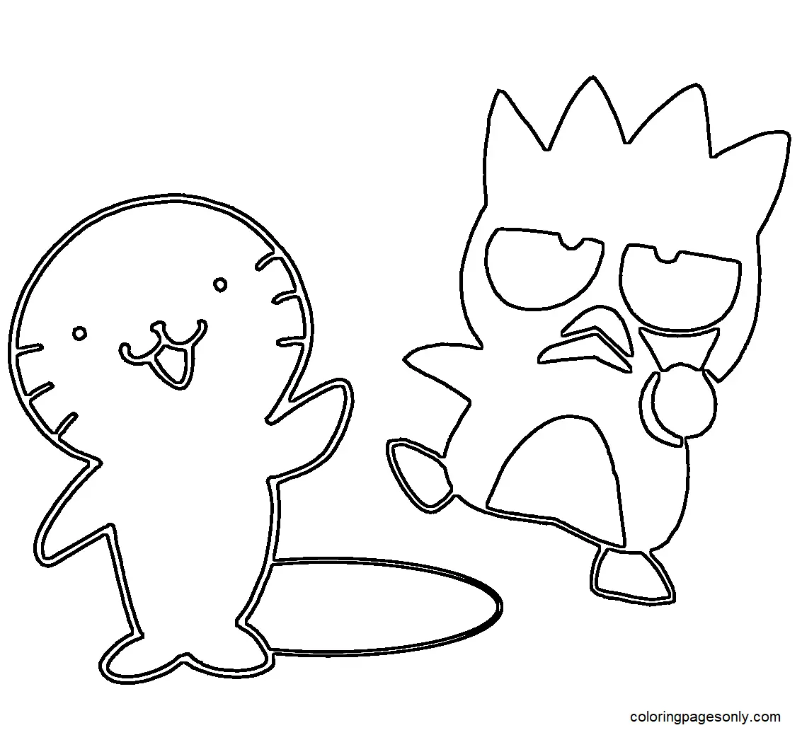 Badtz Maru Coloring Pages 20