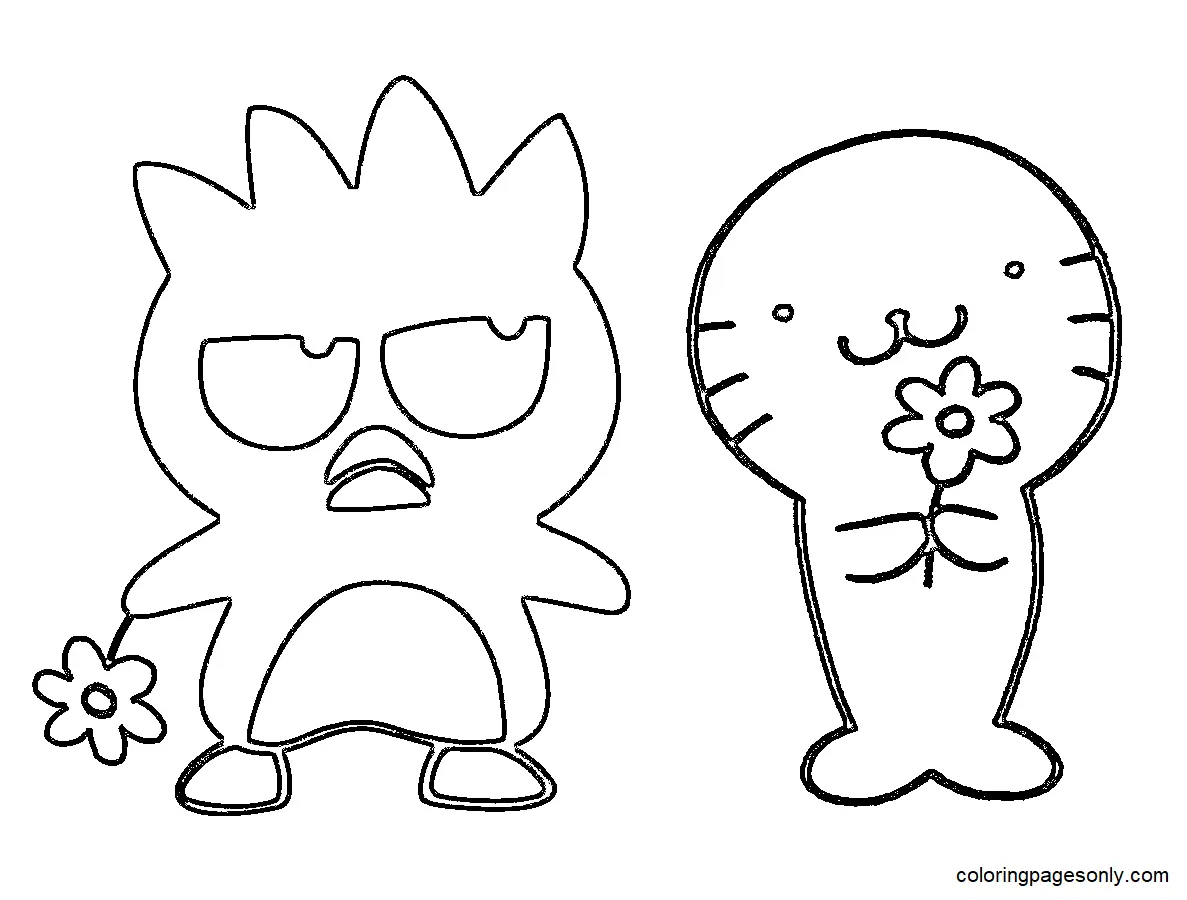 Badtz Maru Coloring Pages 21
