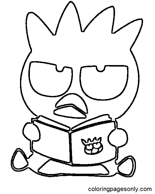 Badtz Maru Coloring Pages 3