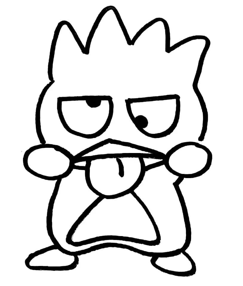 Badtz Maru Coloring Pages 5