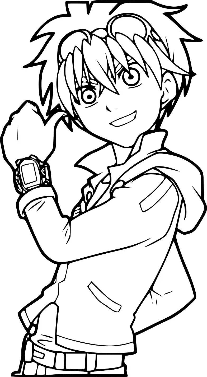 Bakugan Coloring Pages 29
