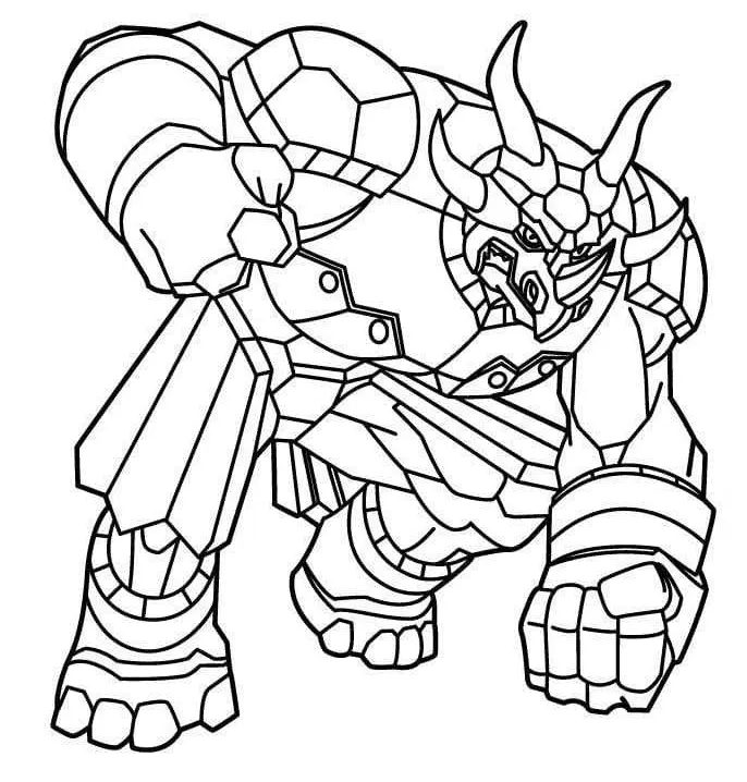 Bakugan Coloring Pages 6