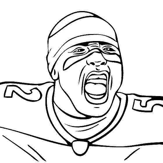 Baltimore Ravens Para Colorir 11