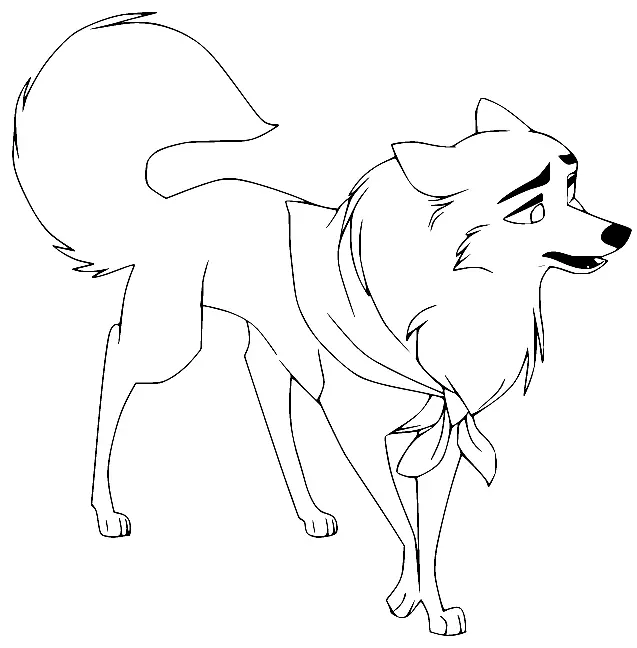 Balto Ausmalbilder 10