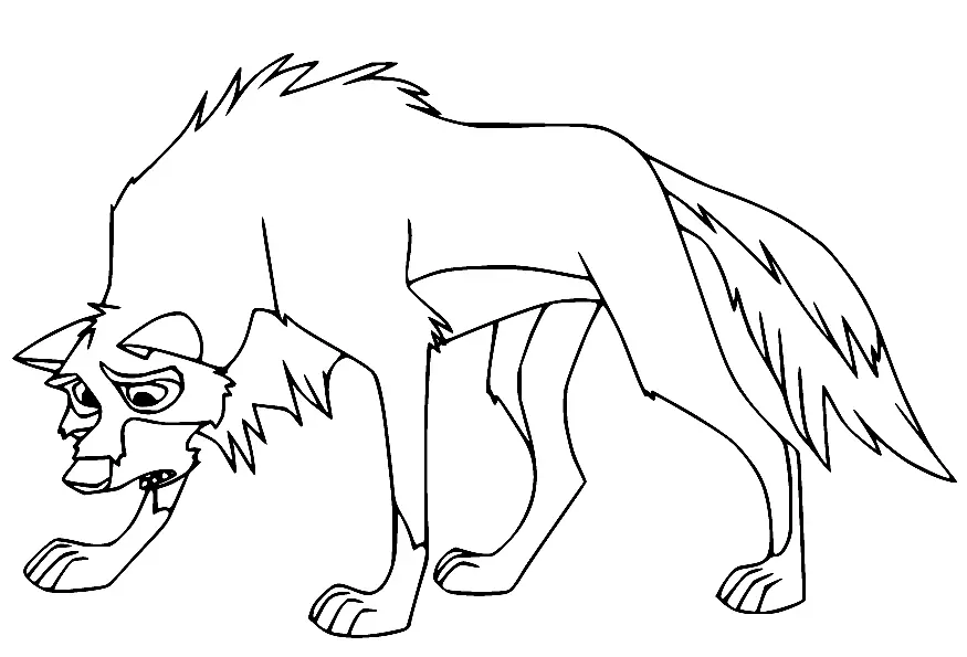 Balto Ausmalbilder 34