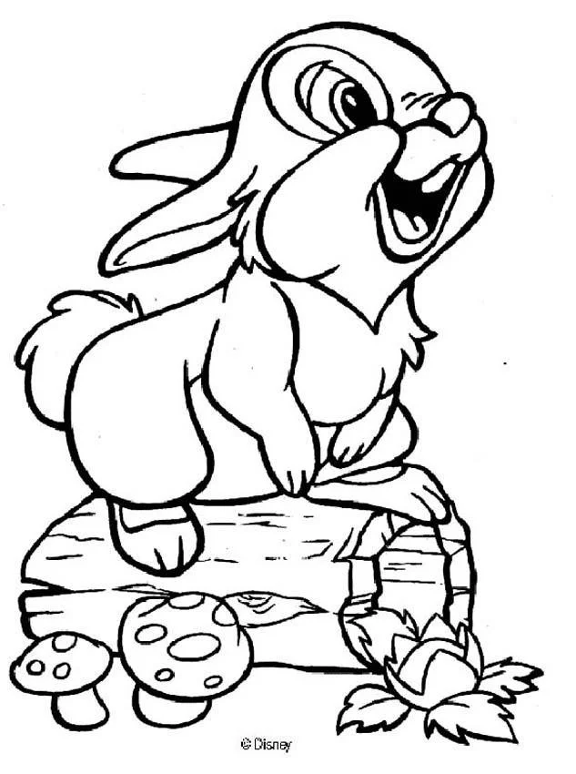 Bambi Coloring Pages 16