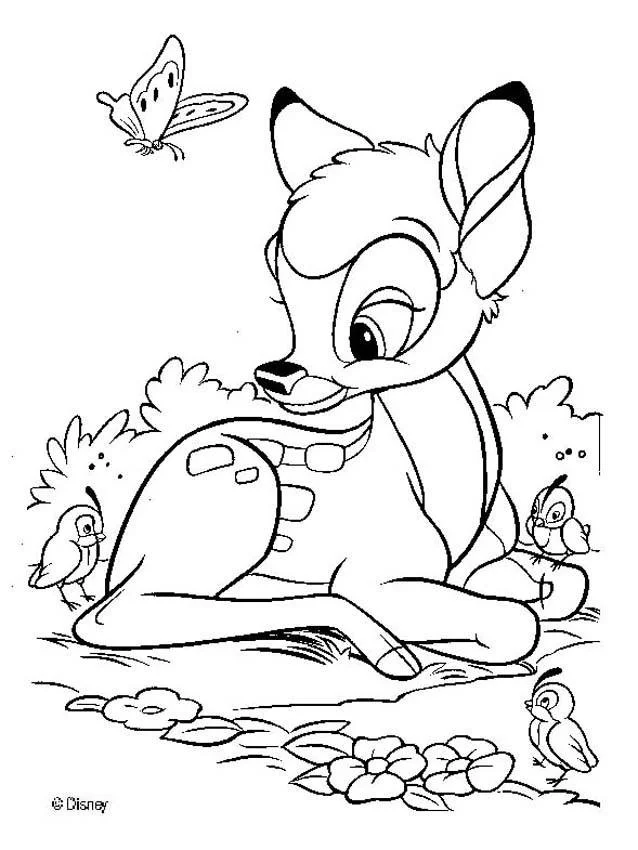 Bambi Coloring Pages 20