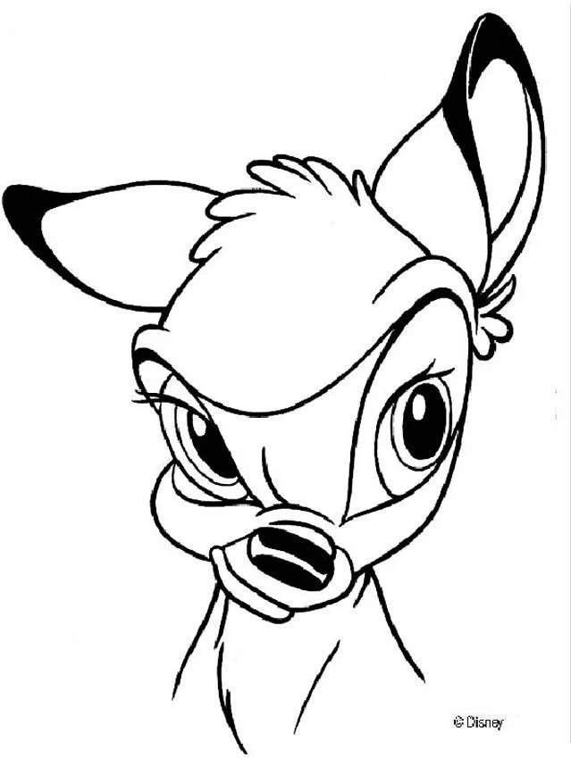 Bambi Coloring Pages 22
