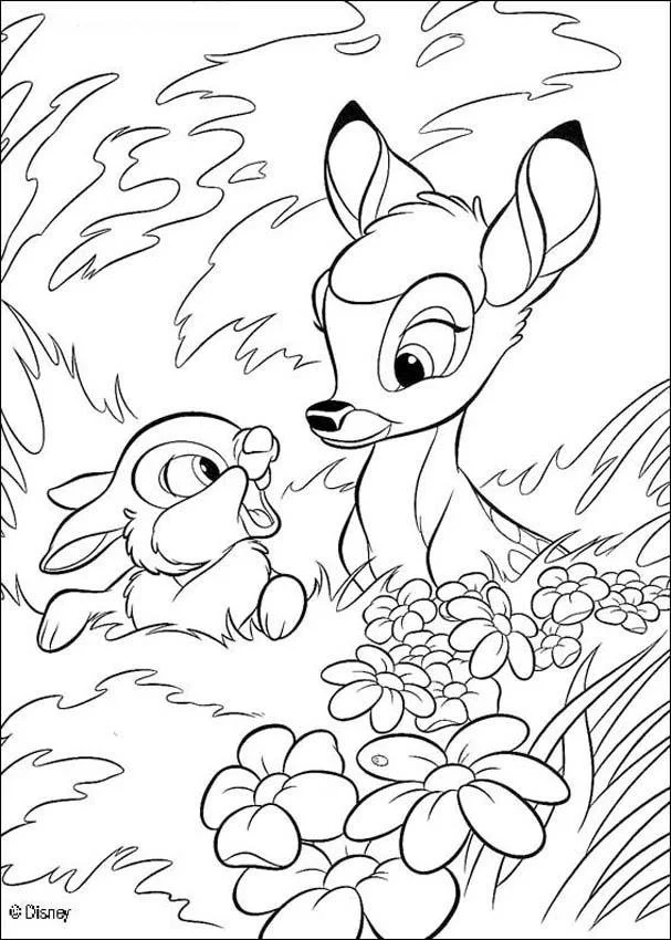 Bambi Coloring Pages 26