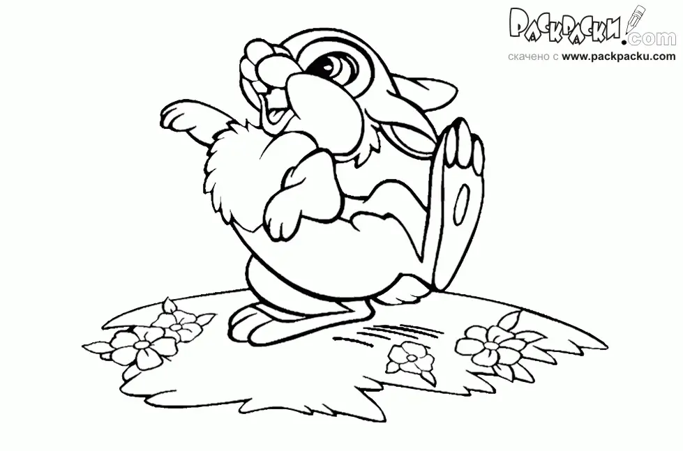 Bambi Coloring Pages 27