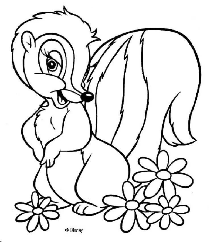 Bambi Coloring Pages 29