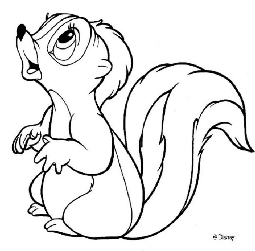 Bambi Coloring Pages 3