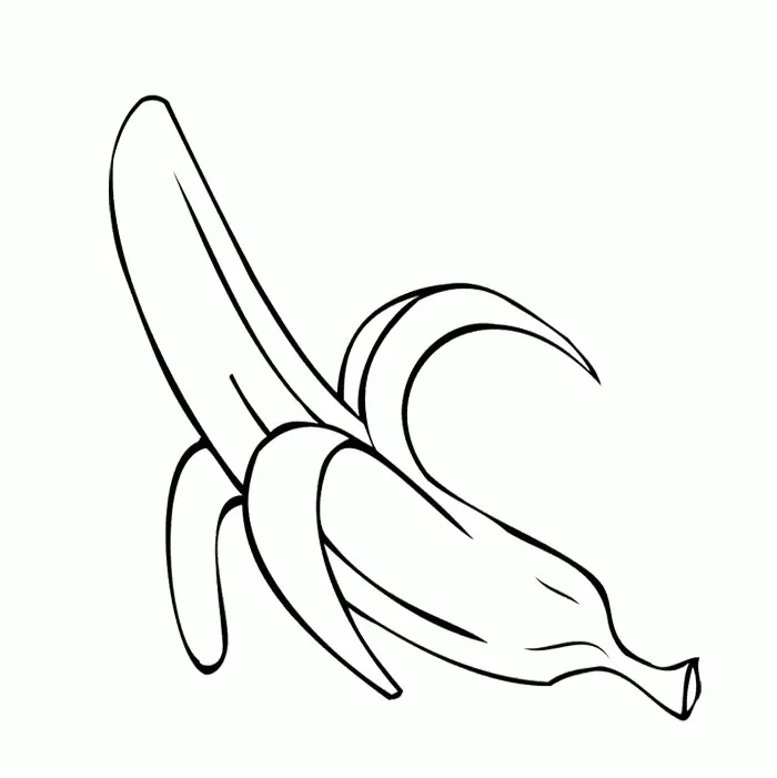 Banana Coloring Pages 24