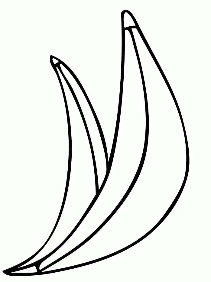 Banana Coloring Pages 28
