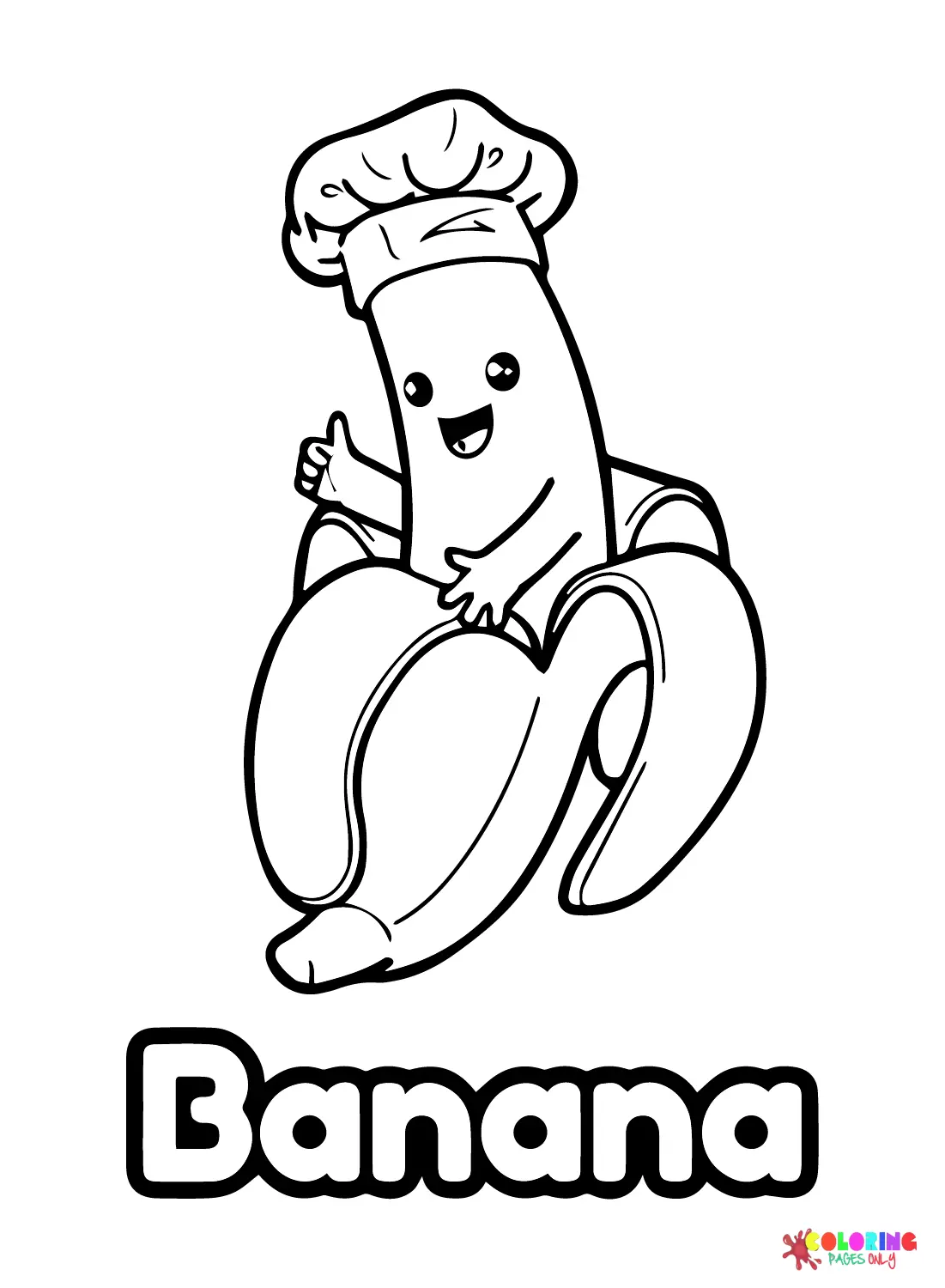 Bananas Coloring Pages 16