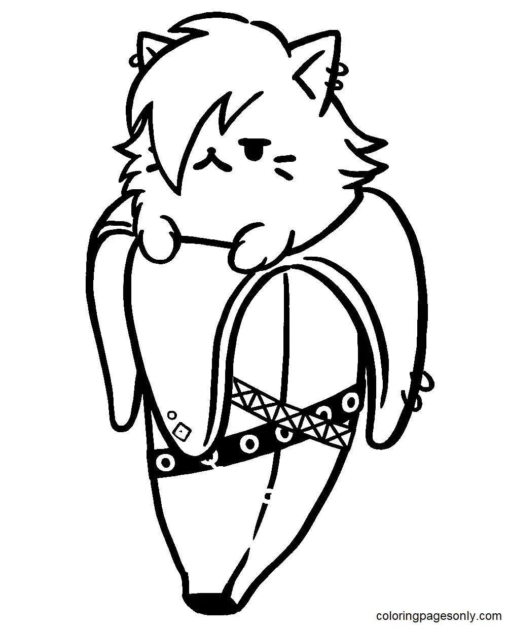 Bananya Coloring Pages 10