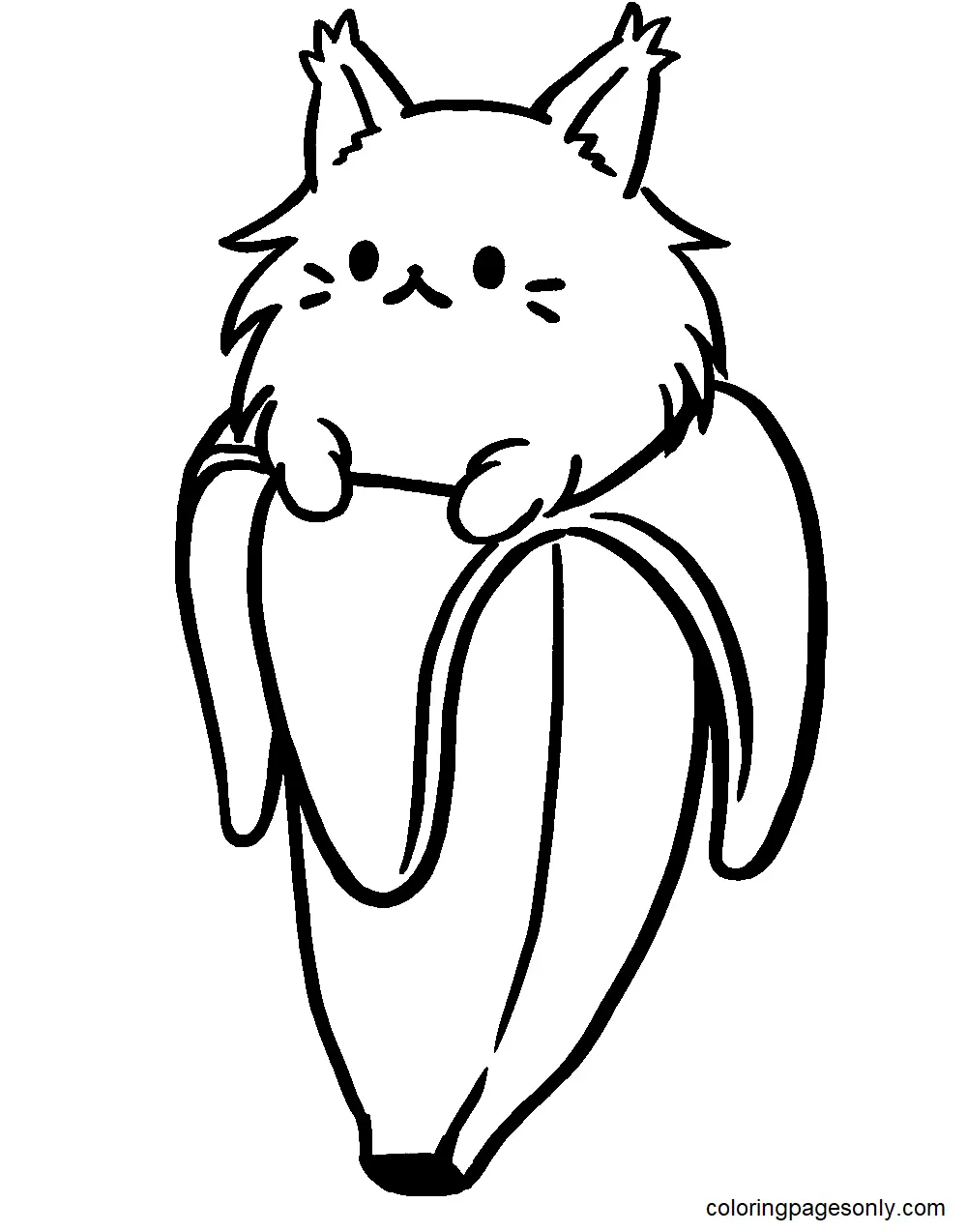 Bananya Coloring Pages 11