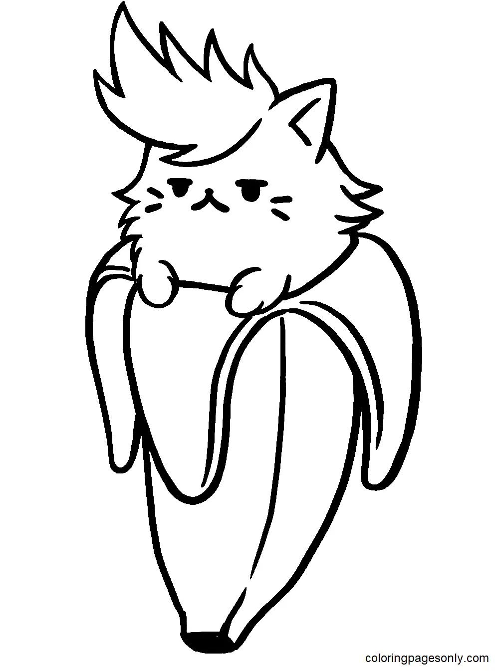 Bananya Coloring Pages 17