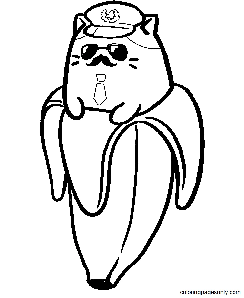 Bananya Coloring Pages 20