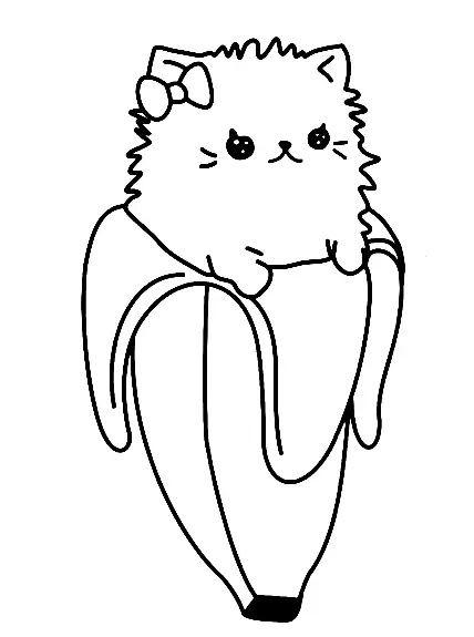Bananya Coloring Pages 24