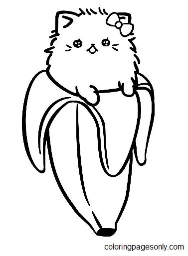 Bananya Coloring Pages 27