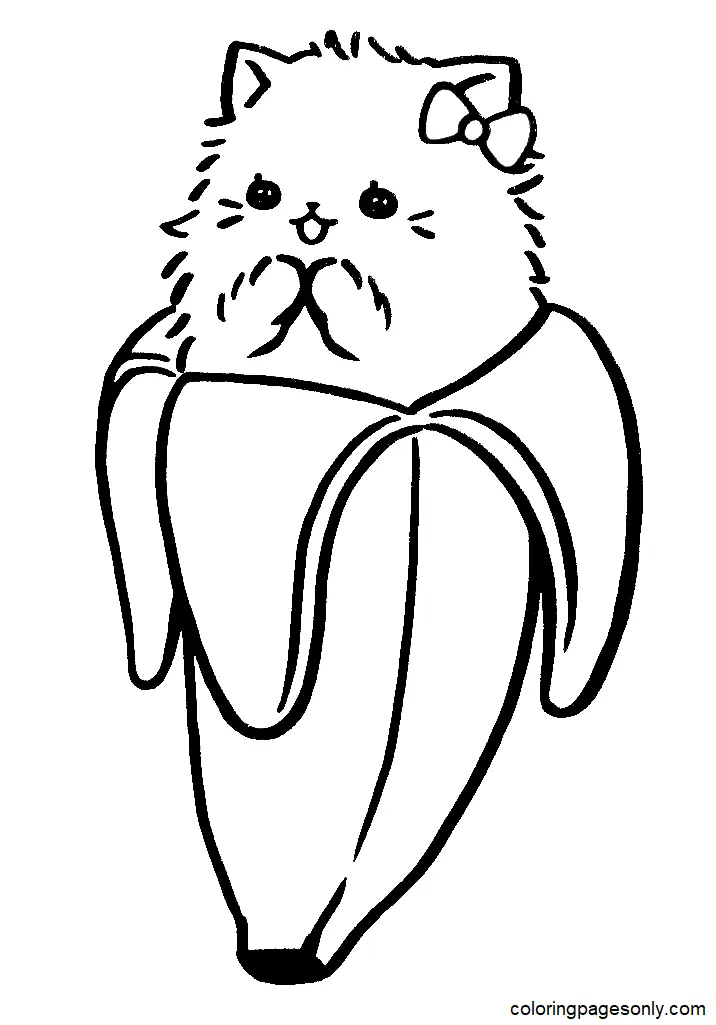 Bananya Coloring Pages 30