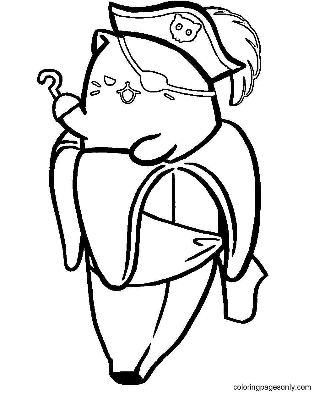 Bananya Coloring Pages 31